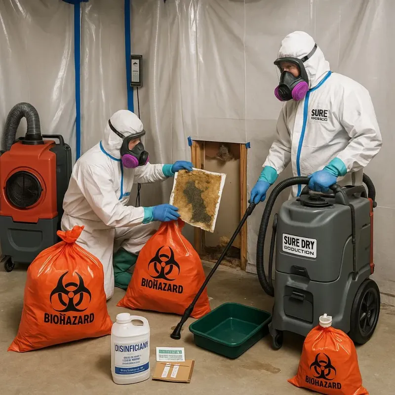 Contaminated Water Handling Protocols process in Ferry Pass, FL